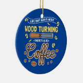 Holzbauweise Keramik Ornament (Rechts)