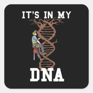 Holzbearbeiter Männer Lumberjack Geschenke Arboris Quadratischer Aufkleber