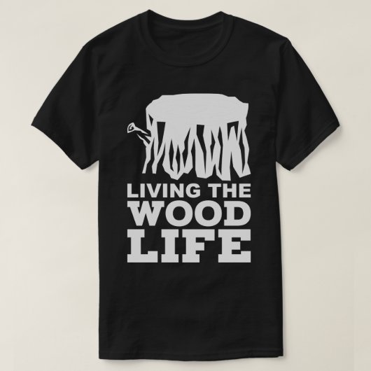 Holzbearbeitung 8 T-Shirt (Design vorne)