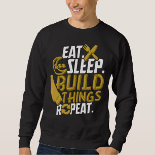 Holzbearbeitung für Männer Tischler Sweatshirt