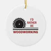 HOLZBEARBEITUNG KERAMIK ORNAMENT (Vorne)