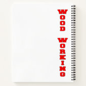 Holzbearbeitung Notizblock (Rückseite)