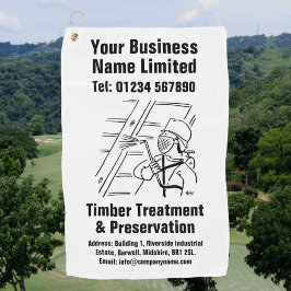 Holzbearbeitung und -erhaltung golfhandtuch