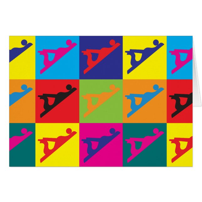 Holzbearbeitungs-Pop-Kunst (Vorderseite (Horizontal))