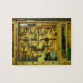 Holzbearbeitungs-Werkzeuge Puzzle (Horizontal)