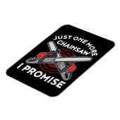 Holzbearbeitungsgeschenk Männer Lumberjack Arboris Magnet (Linke Seite)