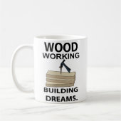 Holzbearbeitungsmaschine Kaffeetasse (Links)