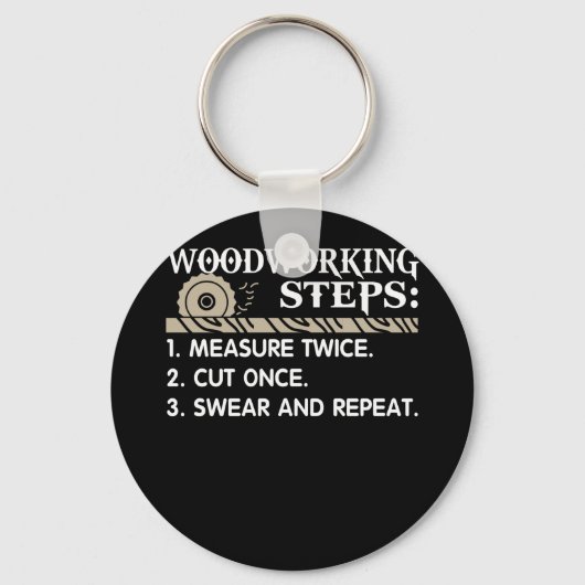 Holzbearbeitungsschritte Schlüsselanhänger (Vorderseite)