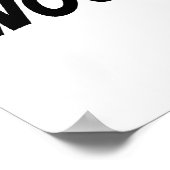 Holzbearbeitungsstunts Poster (Ecke)