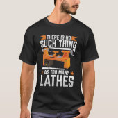 Holzbearbeitungstools Lathe Turner Sandpaper Wood T-Shirt (Vorderseite)