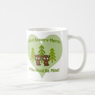Holzbeere fröhlich, wenn man Holz meint Kaffeetasse