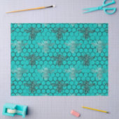 Holzbeerreihen Design 21 Gewebepapier Seidenpapier (Basteln)