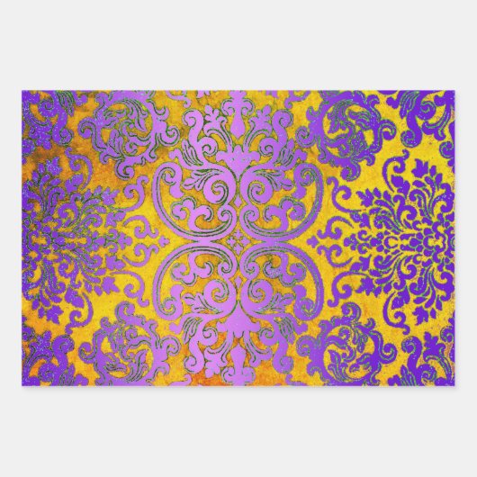 Holzbeervarianten Geschenkpapier Set (Vorderseite)