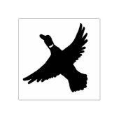 Holzbird Art Flying Duck Gummistempel (Prägung)