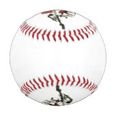 Holzblasspieler Baseball (Rückseite)