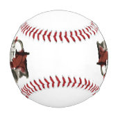 Holzblasspieler Baseball (Vorderseite)