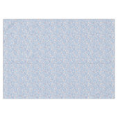 Holzblock-Blumenmuster Tischdecke (Vorderseite (Horizontal))