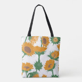 Holzblock Drucksonnenbraun orange Tasche (Rückseite)