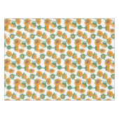 Holzblock Drucksonnenbraun orange Tischdecke (Vorderseite (Horizontal))