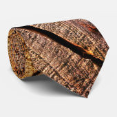Holzblock Krawatte (Gerollt)