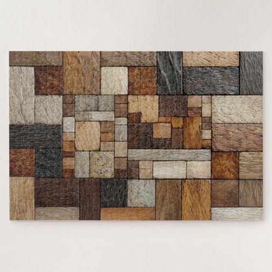 Holzblock-Kunstpuzzle Puzzle (Horizontal)