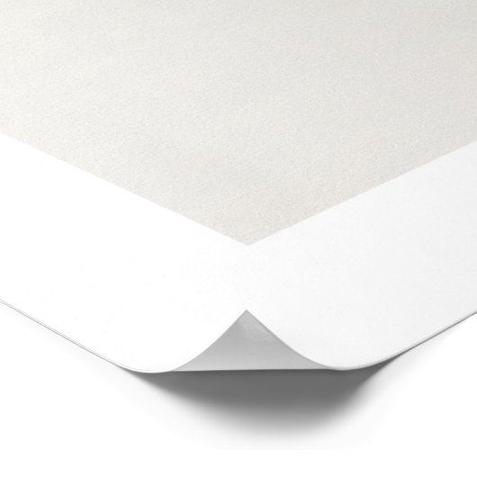 Holzblock mit geschnitztem Gesicht Poster (Ecke)