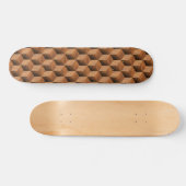 Holzblockmuster Skateboard (Horizontal)