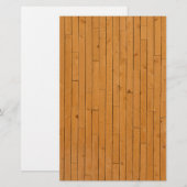Holzböden Briefpapier (Vorne/Hinten)