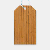 Holzböden Geschenkanhänger (Vorderseite)