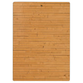 Holzböden Klemmbrett (Rückseite)