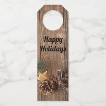 Holzboden mit Kiefernzapfen