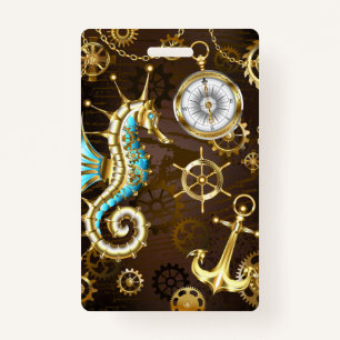 Holzboden mit mechanischem Seepferd Ausweis