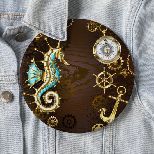 Holzboden mit mechanischem Seepferd Button (Beispiel)