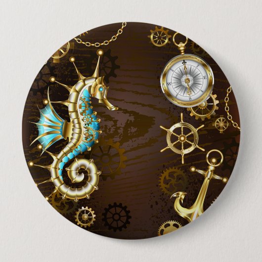 Holzboden mit mechanischem Seepferd Button (Vorderseite)