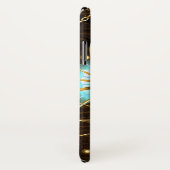 Holzboden mit mechanischem Seepferd Case-Mate iPhone Hülle (Hinten/Rechts)