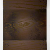 Holzboden mit mechanischem Seepferd Dreifach Gefaltete Einladung (Innenseite Mitte)