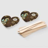 Holzboden mit mechanischem Seepferd Fächer (Non-assembled)