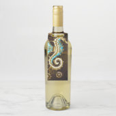 Holzboden mit mechanischem Seepferd Flaschenanhänger (Auf Flasche)