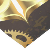 Holzboden mit mechanischem Seepferd Mittelgroßer Tischläufer (Ecke)