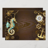 Holzboden mit mechanischem Seepferd Programm (Vorne/Hinten)