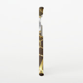 Holzboden mit mechanischem Seepferd Samsung Galaxy Hülle (Linke Seite)