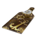 Holzboden mit mechanischem Seepferd Schneidebrett (Ecke)