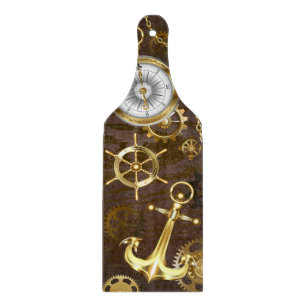 Holzboden mit mechanischem Seepferd Schneidebrett