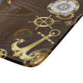 Holzboden mit mechanischem Seepferd Schneidebrett (Ecke)