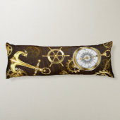 Holzboden mit mechanischem Seepferd Seitenschläferkissen (Rückseite)