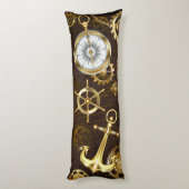 Holzboden mit mechanischem Seepferd Seitenschläferkissen (Rückseite (Vertikal))