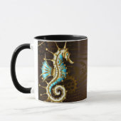 Holzboden mit mechanischem Seepferd Tasse (Links)