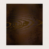 Holzboden mit mechanischem Seepferd Visitenkarten (Innenseite Aufgefaltet)