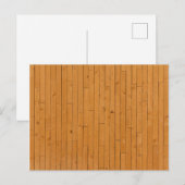 Holzböden Postkarte (Vorne/Hinten)