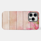 Holzbohlen iPhone Hülle (Rückseite (Horizontal))